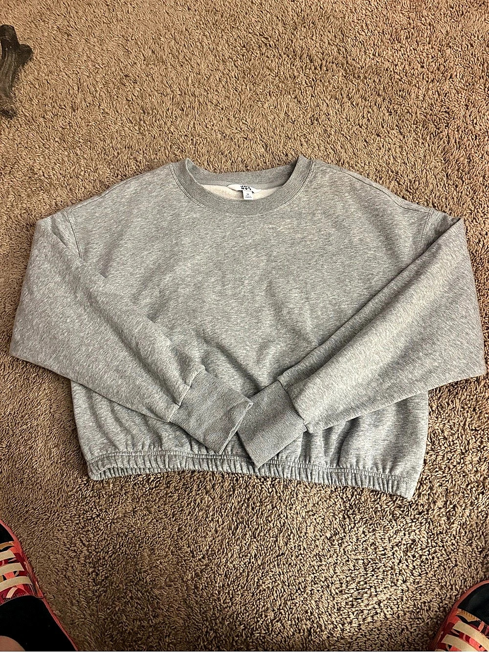 Gray Crewneck Sweatshirt Size Medium
